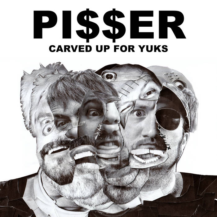 (image for) Pisser - Carver up for Yuks LP (Red Vinyl)